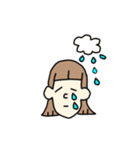 あかるいボブッ子（個別スタンプ：8）