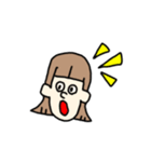 あかるいボブッ子（個別スタンプ：9）