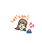あかるいボブッ子（個別スタンプ：17）