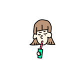 あかるいボブッ子（個別スタンプ：22）
