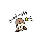 あかるいボブッ子（個別スタンプ：23）