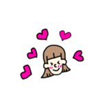 あかるいボブッ子（個別スタンプ：24）