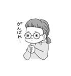 スケートだいすきこむぎちゃん（個別スタンプ：1）