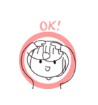 めんちゃんの日常スタンプ（個別スタンプ：3）