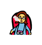 観劇スミレちゃん（個別スタンプ：9）