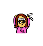 観劇スミレちゃん（個別スタンプ：17）