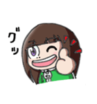 葵の顔（個別スタンプ：5）