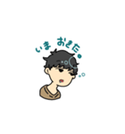 無気力くん。（個別スタンプ：1）