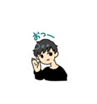 無気力くん。（個別スタンプ：9）