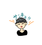 無気力くん。（個別スタンプ：18）