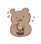 くまのナックルザックくん2（個別スタンプ：1）