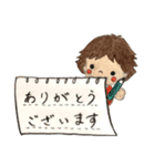 ショートヘアの女の子の毎日（個別スタンプ：7）