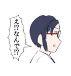 メガネコウハイスタンプ（個別スタンプ：40）
