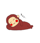 おさるのすたんぷ。（個別スタンプ：9）