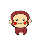 おさるのすたんぷ。（個別スタンプ：16）