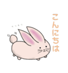 もちのようなうさぎらしい（個別スタンプ：2）