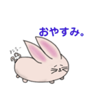 もちのようなうさぎらしい（個別スタンプ：6）