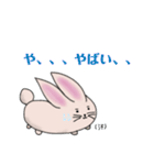 もちのようなうさぎらしい（個別スタンプ：17）