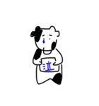 ウシさんすたんぷ（個別スタンプ：16）