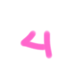 カワイイ感じの文字 その他 2（個別スタンプ：37）