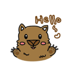 ウォンバットだらけ（個別スタンプ：1）