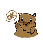 ウォンバットだらけ（個別スタンプ：2）