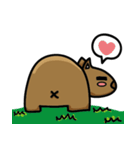 ウォンバットだらけ（個別スタンプ：10）