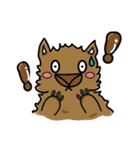 ウォンバットだらけ（個別スタンプ：16）