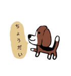 マルチーズふうとりんとビーグルべるさん（個別スタンプ：30）