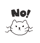 まいにち白ねこスタンプ（個別スタンプ：6）
