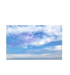 おなじ空の下♡（個別スタンプ：6）