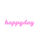 Happyから○○（個別スタンプ：5）