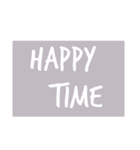 Happyから○○（個別スタンプ：10）