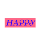 Happyから○○（個別スタンプ：13）
