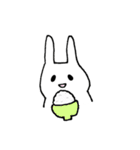 二重顎うさぎ（個別スタンプ：13）