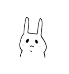 二重顎うさぎ（個別スタンプ：16）