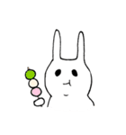 二重顎うさぎ（個別スタンプ：23）