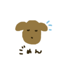 ワンちゃんのスタンプ（個別スタンプ：8）