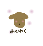 ワンちゃんのスタンプ（個別スタンプ：16）