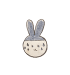 頭巾の小さなうさぎ。（個別スタンプ：13）