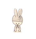 頭巾の小さなうさぎ。（個別スタンプ：15）