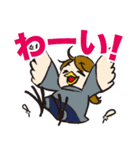 鳥系女子のスタンプ（個別スタンプ：9）