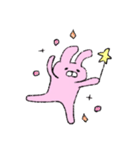 ふてぶてしいうさぴょん。（個別スタンプ：29）