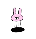 ふてぶてしいうさぴょん。（個別スタンプ：32）