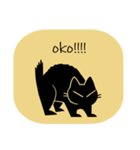 黒猫ism（個別スタンプ：6）