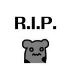 煽るキリン(トゲあり)（個別スタンプ：4）