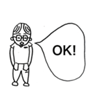 メガネ男子！日常会話編（個別スタンプ：10）