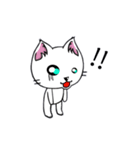 勇者を目指す猫と仲間たち。魔法使い（個別スタンプ：1）