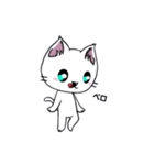 勇者を目指す猫と仲間たち。魔法使い（個別スタンプ：10）
