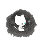 勇者を目指す猫と仲間たち。魔法使い（個別スタンプ：15）
